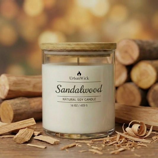 Sandalwood Soy Candle